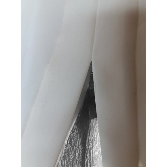 Yoko Chan Ivory Black Long Sleeve Cape Back Jumpsuit 36 (US 4) Made in Japan - Picture 12 of 16